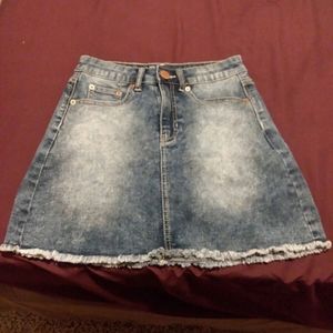 Jean skirt